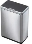 EKO Mirage Sensor Bin automatischer M&uuml;lleimer 45 Liter Edelstahl matt,