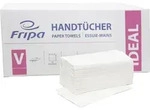 Fripa Papierhandt&uuml;cher Ideal V-Falz, 25x23 cm, 1-lagig, Zellstoff-Mix 1 Karton =