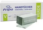 Fripa Papierhandt&uuml;cher ZZ, 25x23cm, 1-lagig, gr&uuml;n 1 Karton = 5000 T&uuml;cher