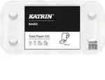 Katrin 169505 Basic Toilet 250 Toilettenpapier 2-lagig 250 Blatt wei&szlig; 1 Pack = 64