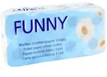 FUNNY Toilettenpapier 3-lagig, hochwei&szlig;, 250 Blatt 1 Karton = 72 Rollen