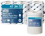 Tork 473472 Reflex Advanced Papierwischt&uuml;cher M4 (Lotus Reflex) Midirollen, 2-lagig,