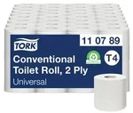 Tork 110789 Universal Toilettenpapier Kleinrolle T4 2-lagig 250 Blatt 1 Pack = 64