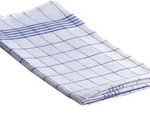 Floorstar Geschirrt&uuml;cher Halbleinen, 10 St&uuml;ck blau