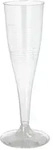 Starpak Stiel-Gl&auml;ser f&uuml;r Sekt, PS 0,1 l &Oslash; 4,8 cm, 19,9 cm glasklar einteilig...