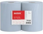 Katrin 464309 XXL Industrieputztuchrolle blau, 2-lagig, 38 cm breit, 1000 T&uuml;cher 2