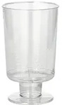 Starpak Stiel-Gl&auml;ser f&uuml;r Weisswein, PS 0,1 l &Oslash; 5,1 cm, 8,5 cm glasklar...