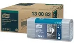 Tork 130082 Premium extra-starke Industrie-Papierwischt&uuml;cher W4 blau 3-lagig, 32,4 x