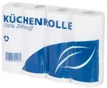 Sarima K&uuml;chenrollen Zellstoff 3-lagig wei&szlig; 1 Pack = 32 Rollen