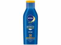 Nivea Sun Protect & Moisture Sun Lotion SPF 30 200 ml, Grundpreis: &euro; 74,- / l