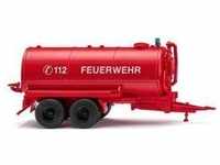 Wiking 038237, Wiking 038237 H0 Anhänger Modell Feuerwehr, Wassertankwagen