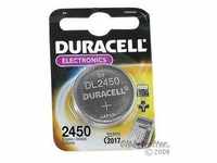 Duracell DUR030428, Duracell Knopfzelle CR 2450 3V 1 St. 486 mAh Lithium CR 2450