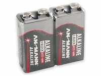 Ansmann 5015591, Ansmann 6LR61 Red-Line 9V Block-Batterie Alkali-Mangan 9V 2St.