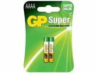 GP Batteries GPSUP25A615C2, GP Batteries Super Mini (AAAA)-Batterie Mini (AAAA)
