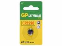 GP Batteries GPCR1220STD346C1, GP Batteries Knopfzelle CR 1220 3V Lithium