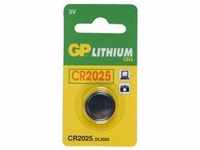 GP Batteries GPCR2025STD714C1, GP Batteries Knopfzelle CR 2025 3V 160 mAh Lithium