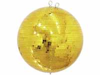 Eurolite 50120037, Eurolite 50120037 Discokugel mit goldener Oberfläche 40cm