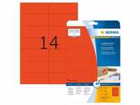Herma 5059, Herma 5059 Universal-Etiketten 105 x 42.3mm Papier Rot 280 St. Permanent