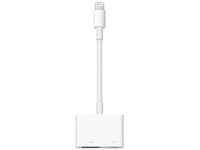Apple MD826ZM/A, Apple iPad, iPhone, iPod Adapter [1x Lightning-Stecker - 1x