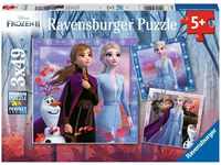 Ravensburger 05011 Puzzle: Disney Die Eiskönigin 2 Die Reise beginnt 3 x 49 Te...
