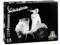 Italeri 4633, Italeri 4633 Vespa 125 "Primavera " Motorradmodell Bausatz 1:9