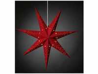 Konstsmide 5951-550, Konstsmide 5951-550 Weihnachtsstern Stern Rot