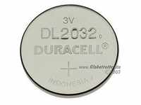Duracell 119376, Duracell Knopfzelle CR 2032 3V 4 St. 220 mAh Lithium Elektro 2032