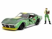 JADA TOYS 253255061, JADA TOYS Street Fighter 1969 Chevrolet Corvette Stingray...