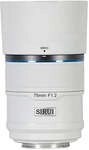 SIRUI Sniper Serie F1.2 APS-C Format Autofokus-Objektiv-Set - White / 75mm / Z