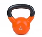 Sport-Thieme Kettlebell "Vinyl", 6 kg, Orange