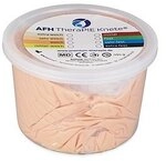 AFH Webshop Therapieknete, Hellbeige, sehr weich, 12x12x8 cm, 454 g