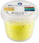 AFH Webshop Therapieknete, Gelb, mittel-weich, 16x16x14 cm, 1,5 kg