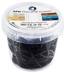 AFH Webshop Therapieknete, Schwarz, extra fest, 16x16x14 cm, 1,5 kg
