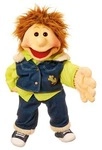 Living Puppets Handpuppe "Junge Gerrit"