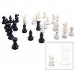 Rolly Toys Bodenschachfigur, Standfl&auml;che &oslash; 11 cm. H (K&ouml;nig): 30 cm