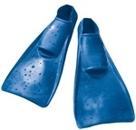 Flipper SwimSafe Schwimmflossen "Entenschuhe", Blau, 24-26