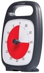 Time Timer Zeitdauer-Uhr "Plus", 60 Min., Schwarz