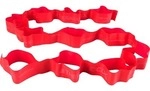 TheraBand Fitnessband "CLX", Rot, Mittel