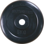 Sport-Thieme Hantelscheibe "Gummiert", 5 kg