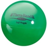 TheraBand Gewichtsball "Soft Weight", 2 kg, Gr&uuml;n