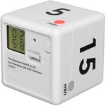 TFA Timer "Cube", digital, Wei&szlig;