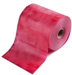 TheraBand Fitnessband auf Rolle, 45,5 m, Rot, Medium