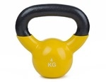 Sport-Thieme Kettlebell "Vinyl", 4 kg, Gelb