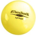 TheraBand Gewichtsball "Soft Weight", 1 kg, Gelb