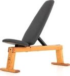 NOHRD NO-25402, NOHRD WeightBench Hantelbank Kirsche Kunstleder schwarz