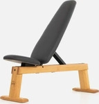 NOHRD NO-25404, NOHRD WeightBench Hantelbank Eiche Kunstleder