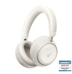 eufy Space 2 | Bluetooth Noise Cancelling Kopfh&ouml;rer Cremeweiss
