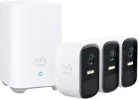 eufy eufyCam S210 (eufyCam 2C) 3-Kamera-Set White / 3-CAM KIT