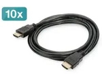 Digitus HDMI High Speed mit Ethernet Anschlusskabel, 10er Pack