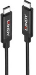 Lindy 43348 USB Kabel USB 3.2 Gen 2 (3.1 Gen 2) 3 m USB C 10 Gbit/s 60 W Schwarz
